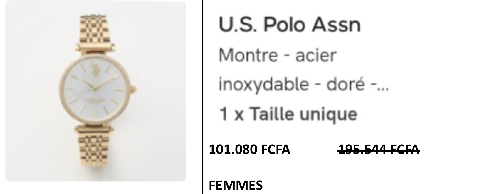 MONTRE U.S .POLO Assn
